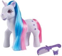 Simba 104342482 - Einhorn mit bunten Haaren, 14cm, Beflockt, mit Kamm und Haarclips,