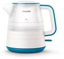 Philips HD9344/10 Wasserkocher (transparent, 1 L, 2200 W)