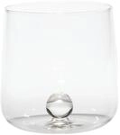 Zafferano Bilia Glasbecher - Handgemachtes Borosilikatglas, Verziert mit bunter,
