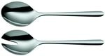 WMF Flame Plus Salatbesteck Edelstahl 24 cm, Salatgabel, Servierl&ouml;ffel, Cromargan