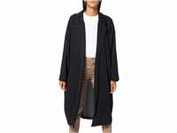 Urban Classics Damen TB4534-Ladies Modal Terry Oversized Coat Kapuzenpullover, Black,