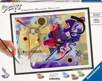 CreArt Art Collection - Gelb, Rot, Blau (Kandinsky)