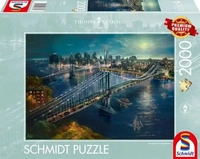 Thomas Kinkade Studios: Mond &uuml;ber Manhatten