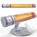 VASNER SlimLine X20 Infrarot Heizstrahler Outdoor &ndash; Terrassenstrahler 2000W