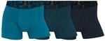 CR7 Boxershorts Herren, Basic Trunk aus Baumwolle mit Engen Band, langem Hosenbein,