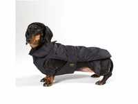 Fashion Dog Hundemantel speziell für Dackel - Schwarz - 36