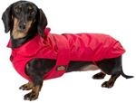 Fashion Dog Hundemantel speziell f&uuml;r Dackel - Rot - 43
