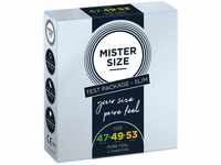 MISTER SIZE Kondome Probierpackung – Slim Package – 3er Pack (47-49 - 53...