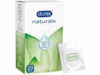 Durex Naturals - Kondome aus natürlichen Inhaltsstoffen, Naturkautschuklatex mit