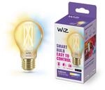 WiZ Tunable White Amber LED Lampe, Standardform 1er-Pack E27, 50W, Vintage Design,