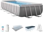 16Ft X 8Ft X 42In Prism Frame Rectangular Pool Set