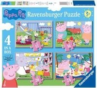 Ravensburger &mdash; 3 Jahre altes 4-Puzzle in Einer Box, Peppa Pig &mdash; 3 Jahre altes