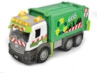 Dickie Toys &ndash; Action Truck M&uuml;llauto &ndash; M&uuml;llwagen inkl. M&uuml;lltonne, mit Sound und