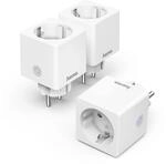 Hama WLAN Steckdose Advanced 3er Pack, Mini Plug, (smarte Steckdose ohne Hub, WiFi