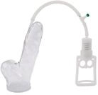 Fr&ouml;hle PP014 Realistische Penispumpe L Professional mit Kolbengriffpumpe, glasklar,