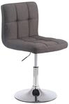 CLP Lounger Palma V2 Stoff I H&ouml;henverstellbarer Polsterstuhl Mit Metallgestell In
