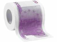 infactory Klopapier: Toilettenpapier mit aufgedruckten 500-Euro-Noten, 2-lagig,...