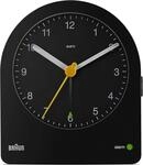 Braun Classic Analogwecker mit Schlummerfunktion und kontinuierlicher