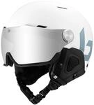 Bolle Might Visor | Ski-Helm mit integrierter Visier | Hochfeste ABS-Schutzkappe 