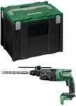 HiKOKI Akku Bohr- & Mei&szlig;elhammer DH36DPE (36V, 3.2 J, Brushless, SDS-plus, LED,