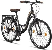 Licorne Bike Stella Premium City Bike in 24,26 und 28 Zoll - Fahrrad f&uuml;r M&auml;dchen,