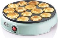Bestron Poffertjes Maker im Retro Design, Mini Crepe's, Holl&auml;ndische Spezialit&auml;t,