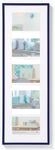walther design Bilderrahmen blau 5X 10x15 cm Galerie mit Passepartout, New Lifestyle