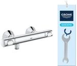 GROHE Precision Flow, Duscharmatur wassersparend (Thermostat h&auml;lt Temperatur