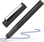 Schneider 160201 Base Uni F&uuml;ller (Rechtsh&auml;nder, M-Feder, inkl. Tintenpatrone