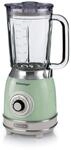Ariete Vintage 583 Mixer aus Glas, Retro Multifunktionsmixer mit 4 Klingen, 4