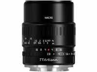 TTARTISAN 40mm F2.8 Makroobjektiv APS-C MF für Sony E-Mount Kameras A5000 A6500
