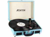 Fenton RP115 Koffer Plattenspieler Bluetooth Plattenspieler mit Lautsprecher,...