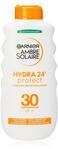 Garnier, Ambre Solaire UltraFeuchtigkeitsschutz SPF30 High Lotion, elfenbeinfarben,