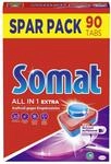 Somat All in 1 Extra Sp&uuml;lmaschinen Tabs, 90 Tabs, Geschirrsp&uuml;l Tabs f&uuml;r extra