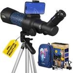 National Geographic smartes AR Kinderteleskop mit Stativ, Rucksack,