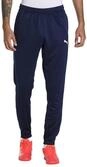 Puma Herren Jogginghose Teamrise Poly Training Pants, Peacoatpuma White, L, 657390