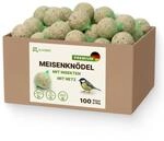 Premium Meisenkn&ouml;del mit Insekten, 100 St&uuml;ck (9kg) &ndash; Ganzj&auml;hriges