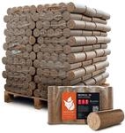 Holzbriketts Nestro XL Red - Hartholzbriketts Palette 960 kg (96x10 kg) -...