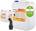 H&ouml;fer Chemie Bioethanol 96,6% Premium 3 x 10L - Ethanol f&uuml;r Tischkamin, Kamin &