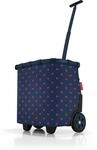 reisenthel carrycruiser Mixed red dots &ndash; Tragbarer Einkaufstrolley mit stabilem