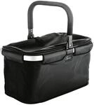 Falko Einkaufskorb Premium (L x B x H) 480 x 280 x 270 mm Schwarz 14364