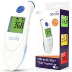 scala SC 8360 Infrarot Fieberthermometer kontaktlos &ndash; Stirnthermometer f&uuml;r Kinder