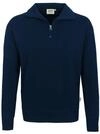 HAKRO Zip-Sweatshirt, dunkelblau, Gr&ouml;&szlig;en: XS - XXXL Version: XS - Gr&ouml;&szlig;e XS