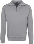 HAKRO Zip-Sweatshirt, mittelgrau, Gr&ouml;&szlig;en: XS - XXXL Version: XL - Gr&ouml;&szlig;e XL