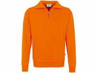 Hakro Zip Sweatshirt Premium, orange, 2XL