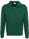 HAKRO Zip-Sweatshirt Premium, Tanne, XS