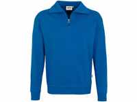 HAKRO Zip-Sweatshirt, royalblau, Größen: XS - XXXL Version: M - Größe M