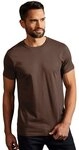 Premium T-Shirt Herren, Braun, L