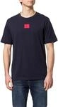 HUGO Herren, T-Shirt, Dunkelblau, S
