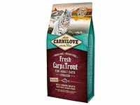 Carnilove FRE Carp & Trout Sterilize dehydriertes Katzenfutter 6 kg – 6000 g